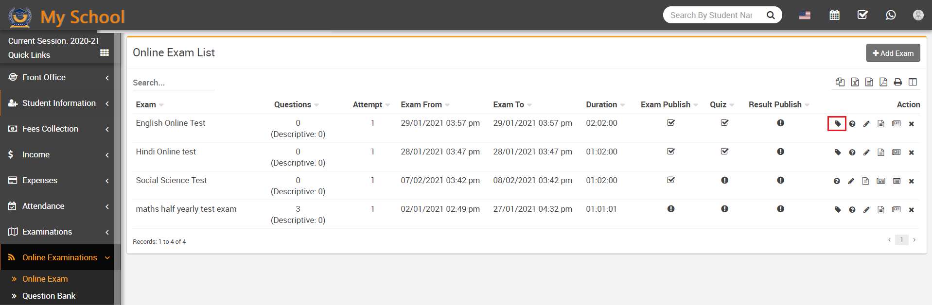 assign student image
