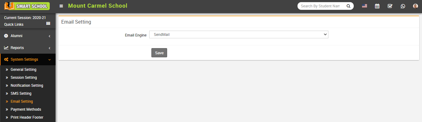 Email setting-1 image